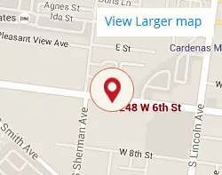 Welcome Inn Corona Location Map